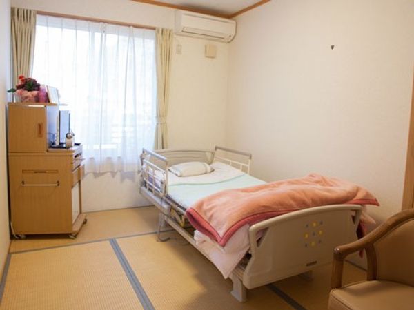 和室風居室の一角