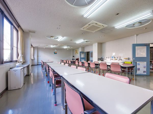 ゆったりした食堂