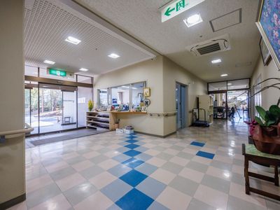 明るい廊下