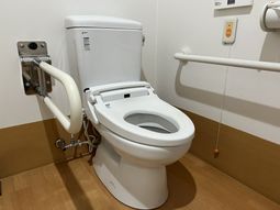 整備されたトイレ設備