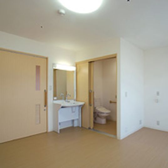 洗面台とトイレの居室内