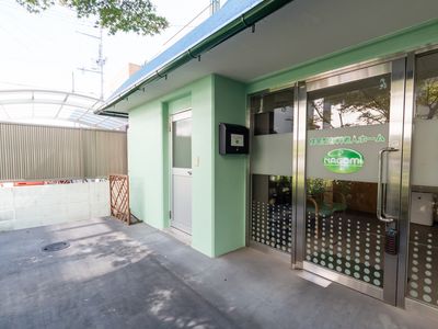 広いエントランス