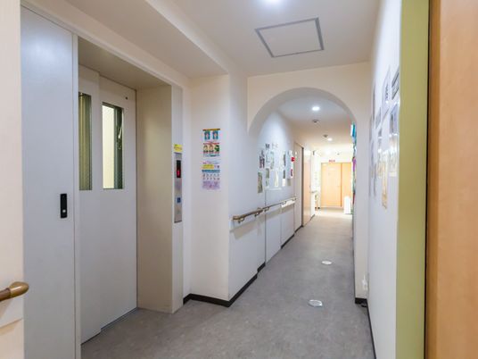 便利な廊下の様子