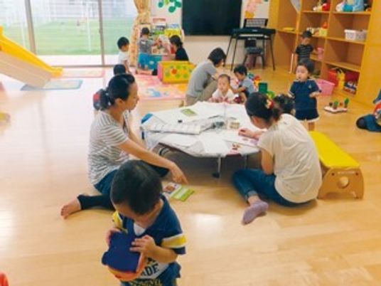 子ども達の遊戯室