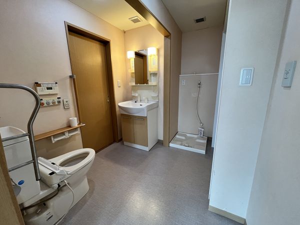清潔なトイレスペース