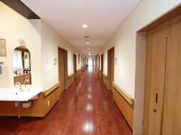 清潔な廊下の様子