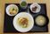 彩り豊かな料理の食堂