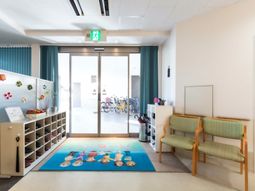 エントランスの居心地の良い風景