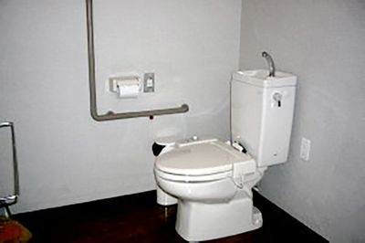 機能的なトイレ