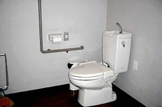 機能的なトイレ