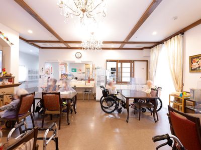 居心地の良い食堂空間