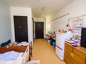 清潔な居室の一部