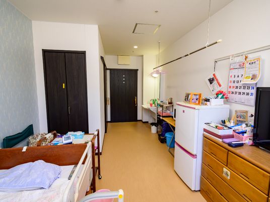 清潔な居室の一部