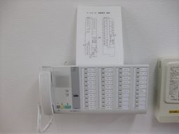 ナースコール装置と配置図