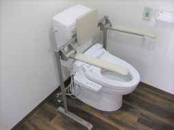 バリアフリーのトイレ