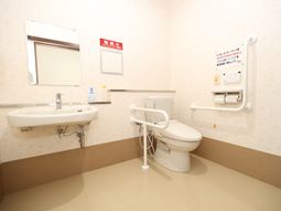 清潔なトイレの概観