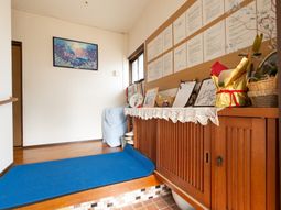 応接スペースの角部屋