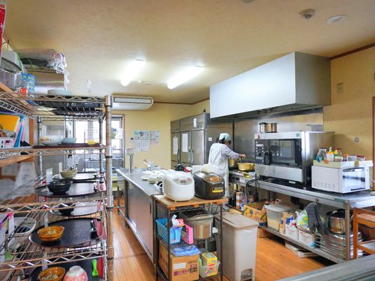 キッチンの活動風景
