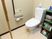 清潔なトイレの一角