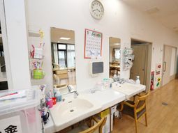 洗面所の整っている空間