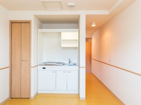 居室のキッチン一角