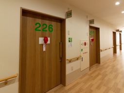 廊下の清潔な造り