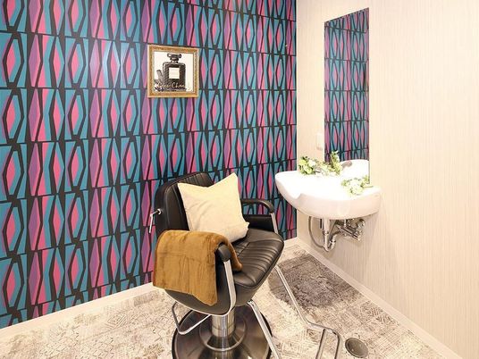 洗練された理美容室