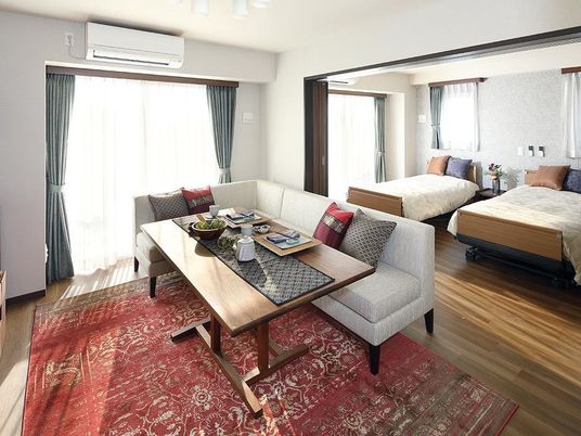 ゆったり居室のインテリア