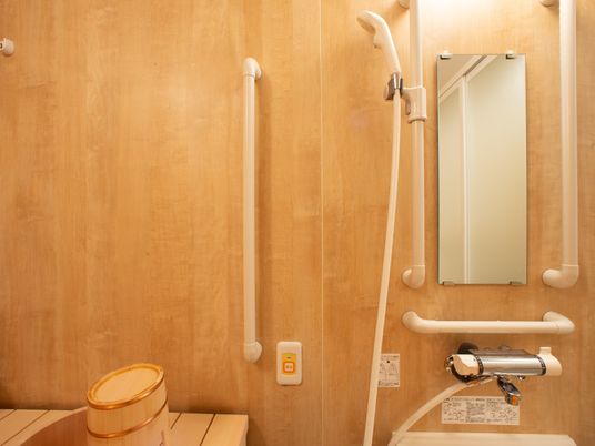 安全な浴室設備