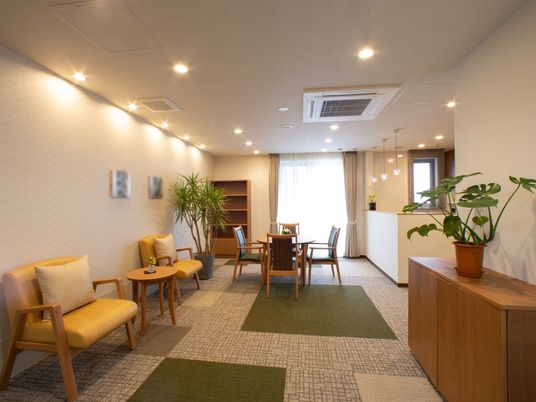 快適な共用ラウンジ