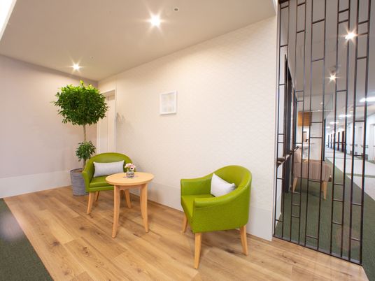 ラウンジコーナーの快適空間