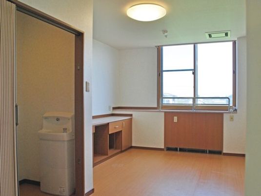 清潔な個室の居室