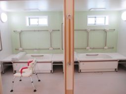 利用者の洗面所