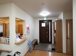 清潔な廊下の風景