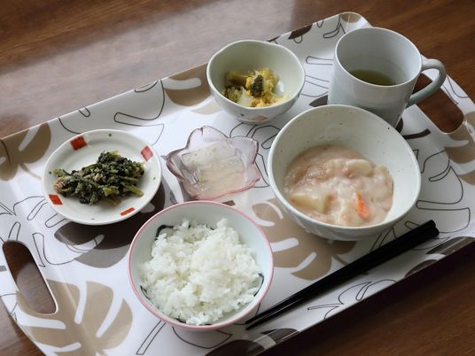 手作り感のある和食膳