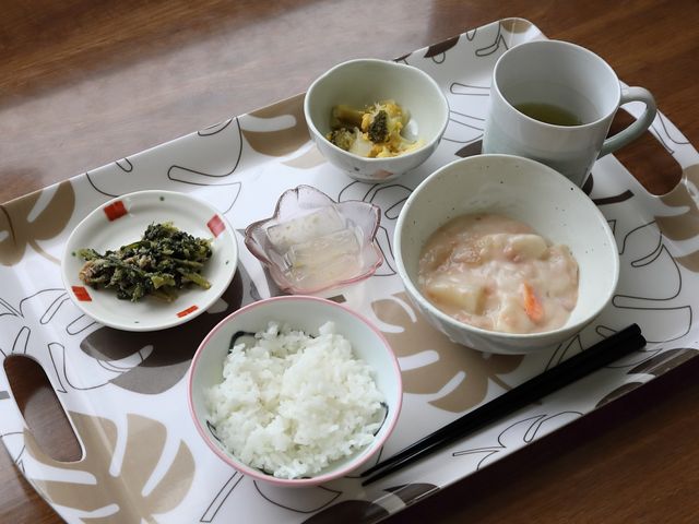 手作り感のある和食膳