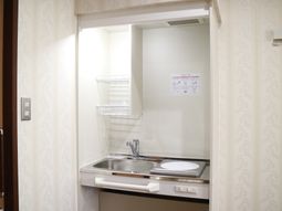 清潔な洗面台のある空間