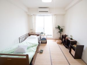 清潔感のある明るい居室