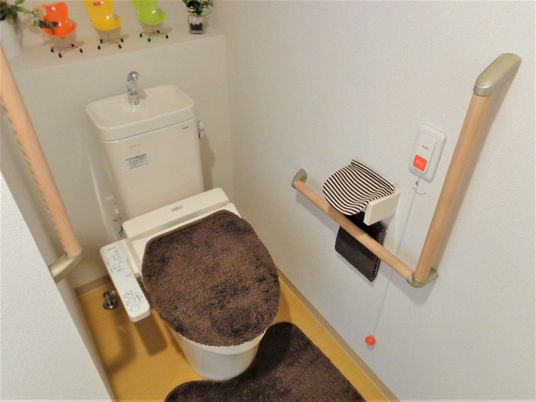 安全なトイレの設備
