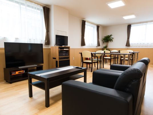 居心地の良い共用リビング