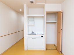 清潔感のある居室空間