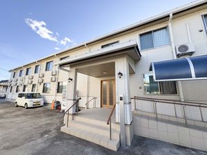 アプローチの外観
