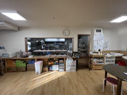 充実した設備のキッチン