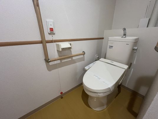 安心と快適な設備のトイレ