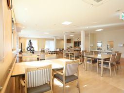 快適な食堂の様子