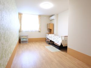 清潔な居室の一角