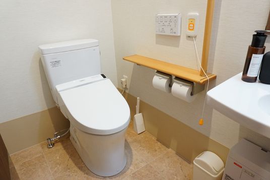 清潔なトイレスペース