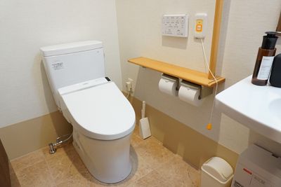 清潔なトイレスペース