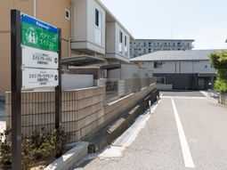 清潔感のあるエントランス