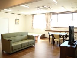 居心地の良い居室の一角